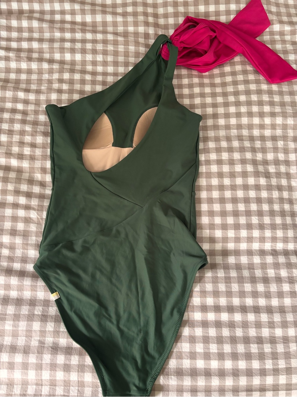 Summersalt The Bow-Shoulder Ruched‎ Sidestroke - Picture 4 of 4